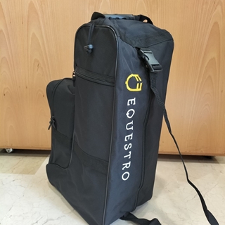 Bolsa para botas EQUESTRO con cremallera, bolsillo delantero y bandolera - Imagen 2